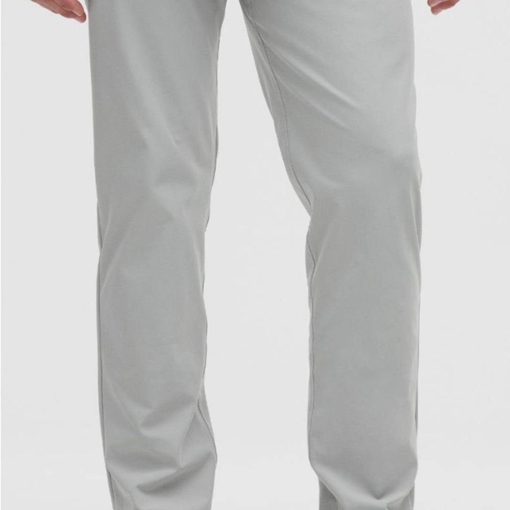 Men's lululemon ABC five pocket Light Gray Pants